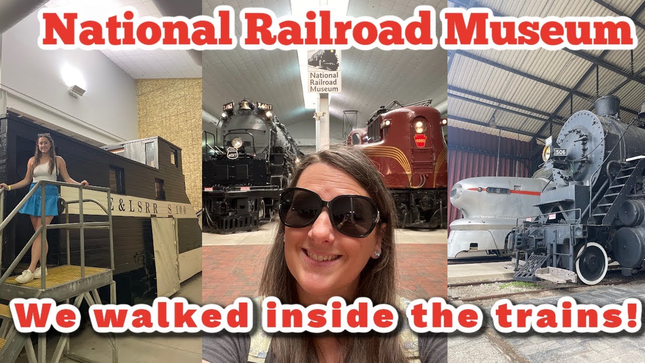 TRAINS! National Railroad Museum in Green Bay Wisconsin | Locomotive | Caboose | BIG BOY | History