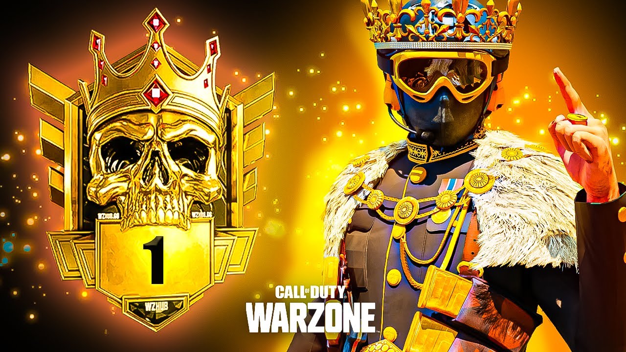 I'm The *NEW* #1 Warzone RANKED PLAYER in THE WORLD