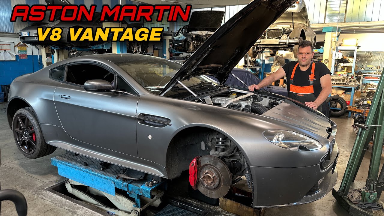 Scopriamo la meccanica della Aston Martin v8 Vantage: un capolavoro su ruote