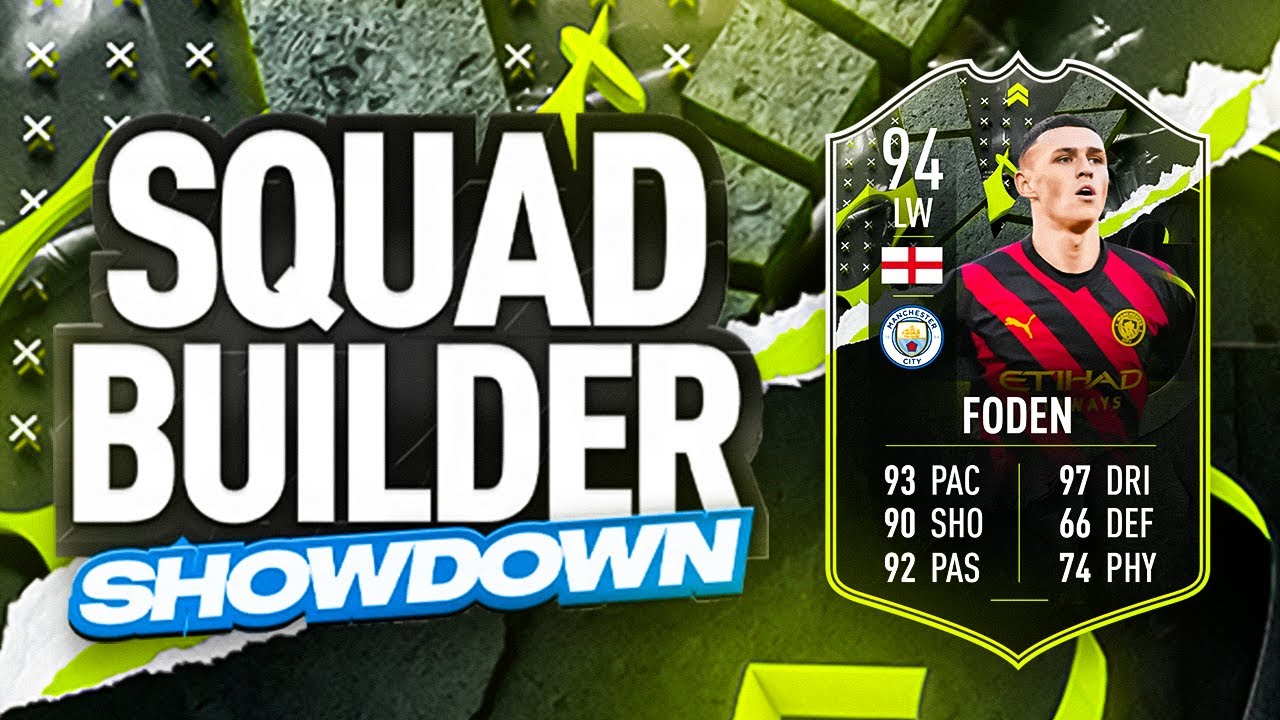 Fifa 23 Squad Builder Showdown!!! UCL FINAL SHOWDOWN FODEN!!!