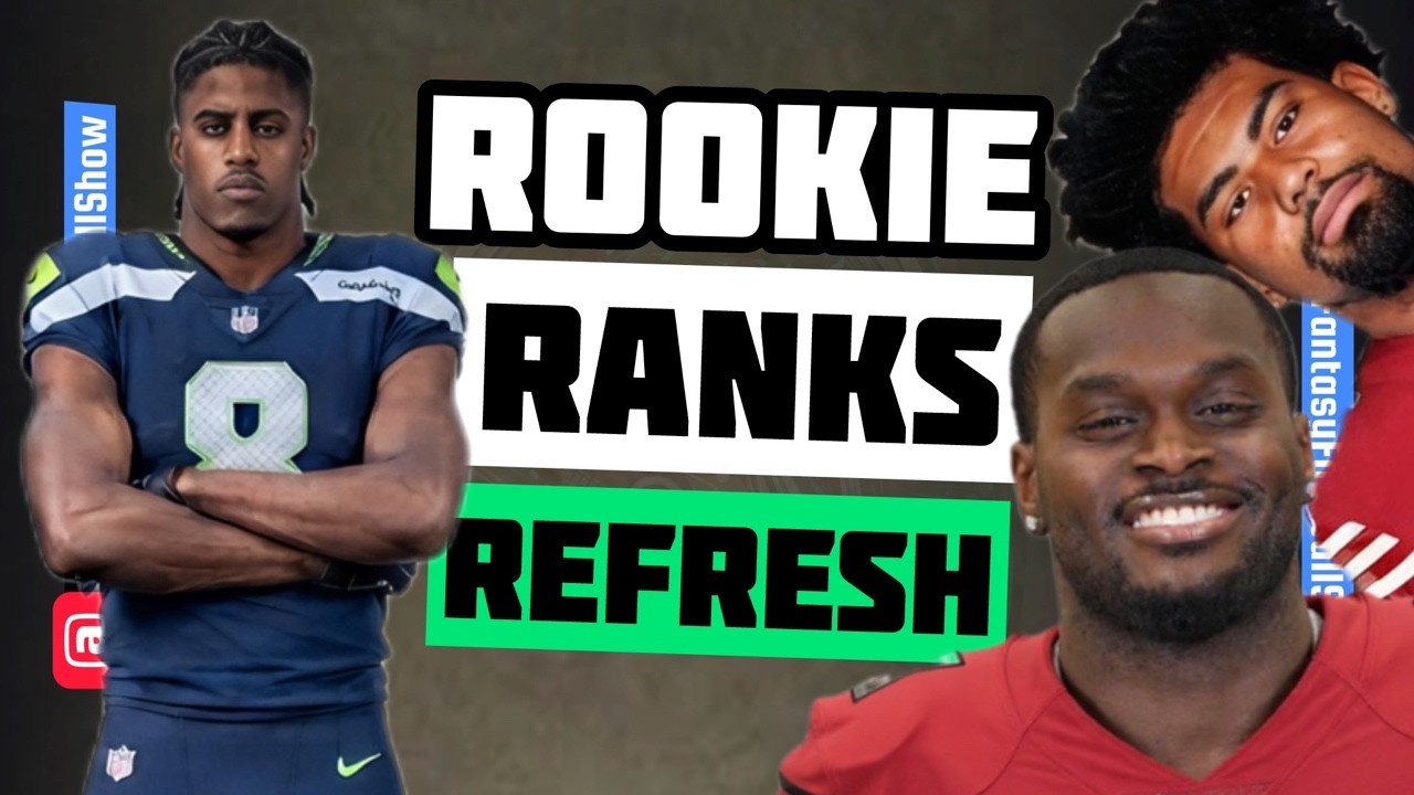 2026 Rookie Rankings Refresh... RBs, QBs, WRs, TEs