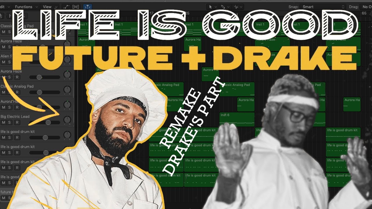 Future - Life Is Good ft. Drake [Drakes Part] (IAMM Remake)