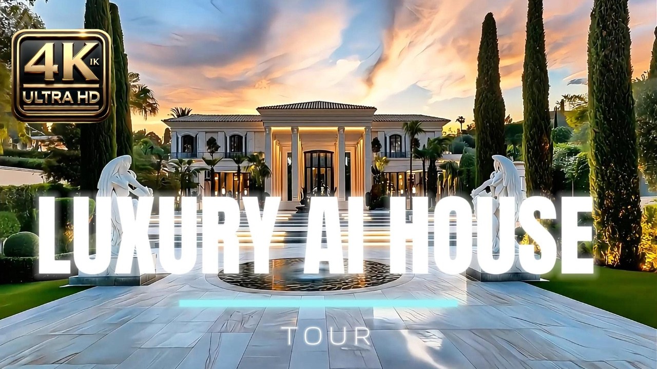 THE BEST AI LUXURY HOUSE TOUR You've Ever Seen