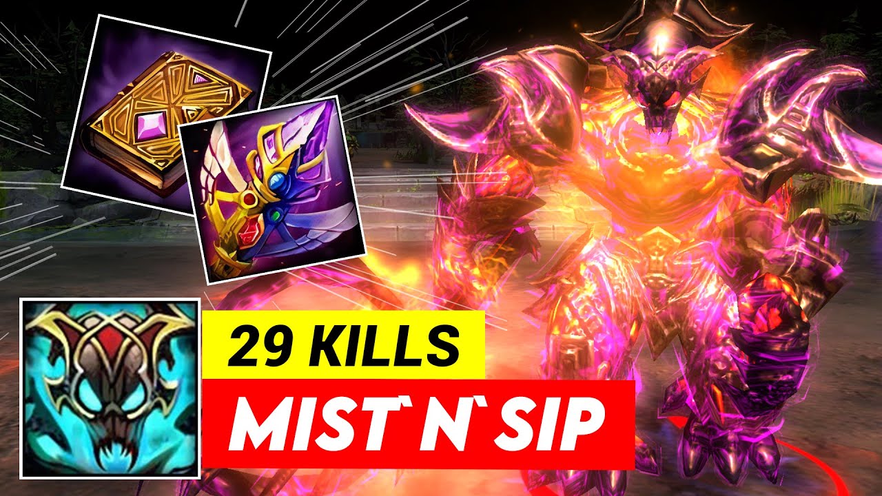HoN Pyromancer - Mist`N`Sip 1800+ MMR NM MVP