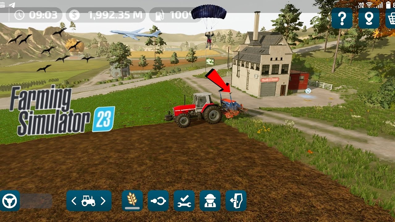 Tractor Cultivation Action | FS 23 #fs23 