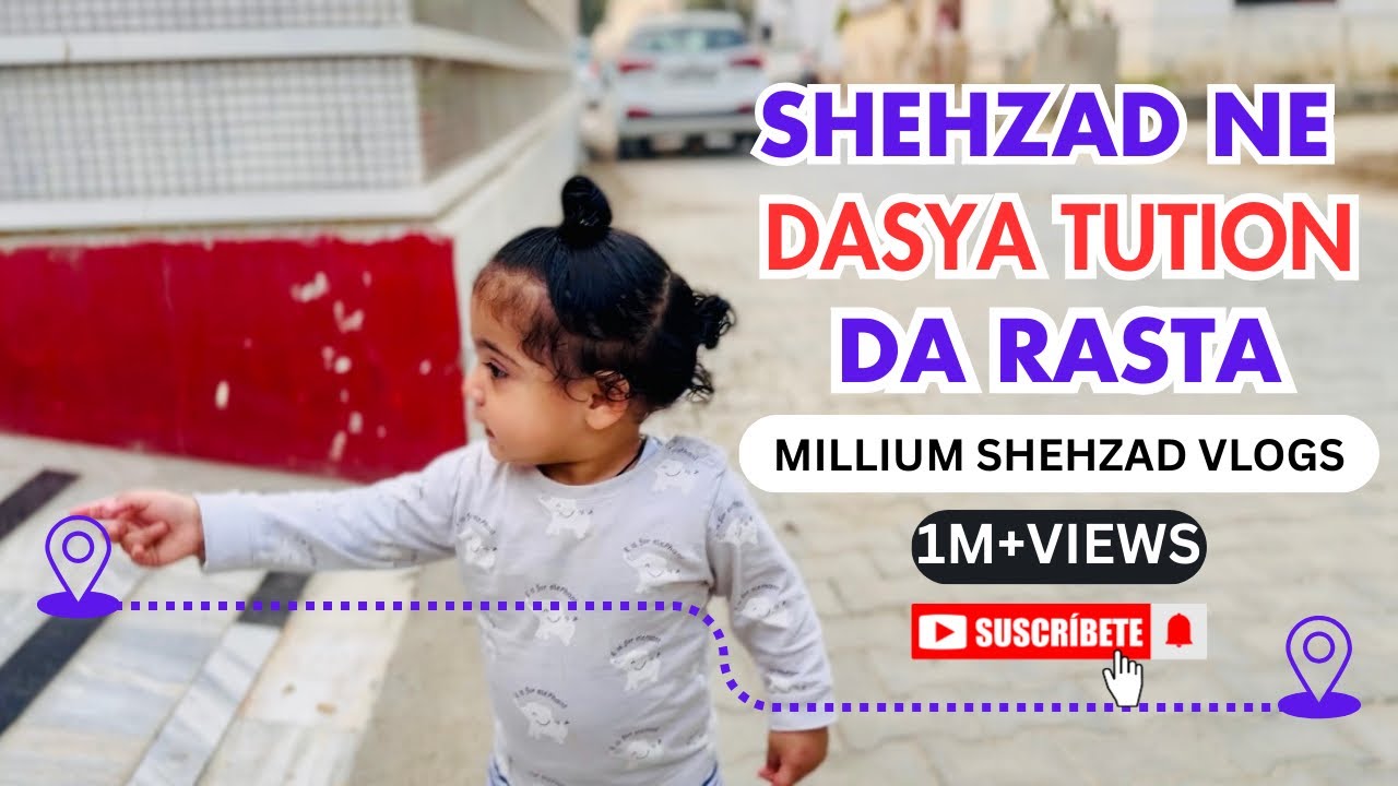 Shehzad Di Awareness Dekhaya Tuition Da Rasta !😱 Punjabi Family Review Blinkit !✅ #familyvlog #vlog 