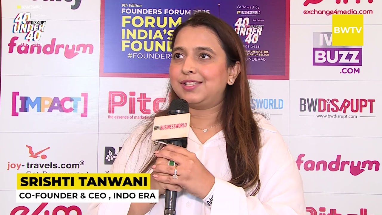 Srishti Tanwani, Co-founder & CEO, Indo Era | BW Disrupt 40u40 Awards 2025