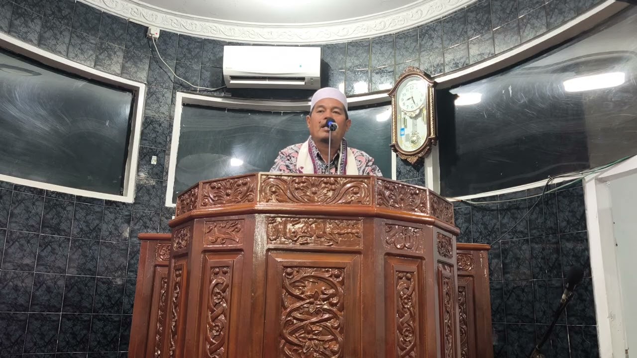 18 Februari 2026,ceramah tarwih ,ustad :Drs.H.Salmadius,MA