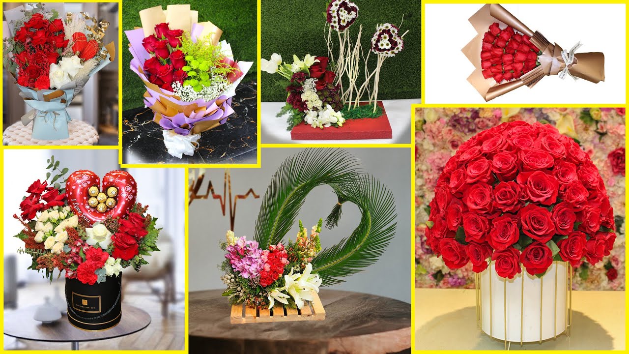 Top 10 Best Valentine's Day Flower Bouquet Ideas | How To Make A Bouquet Of Flowers
