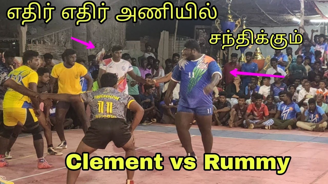 Clement Vs Rummy | ArockiyaRaj Vs Theni | Kabaddi Match | Thoothukudi|RaviKumar | 2021