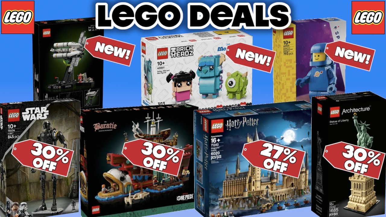 AMAZING LEGO DEALS! UP TO 50% OFF + NEW MARCH 1ST RELEASES
