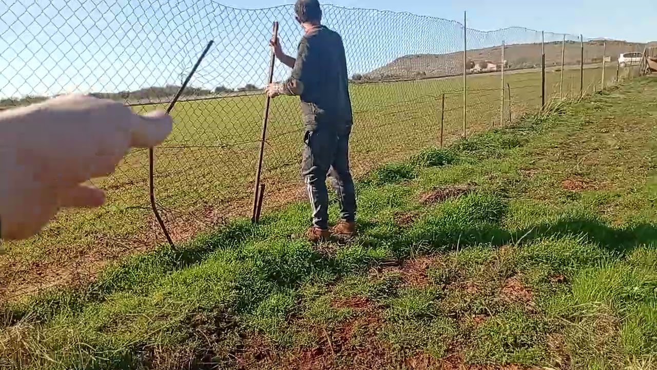 Aquí a destrozado todo el agua hay que arreglar cosas