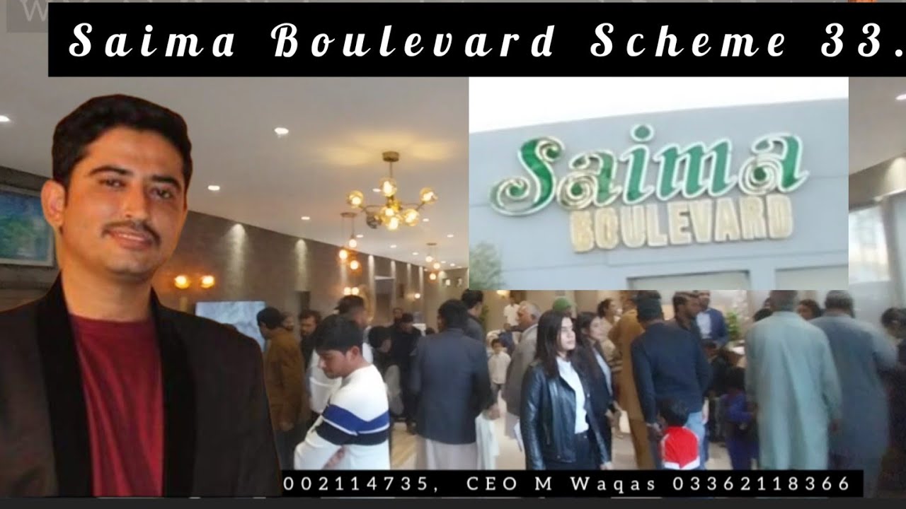 Saima Boulevard Model flat Scheme 33 @karachipropertywholesalemarket @RealtorOnline
