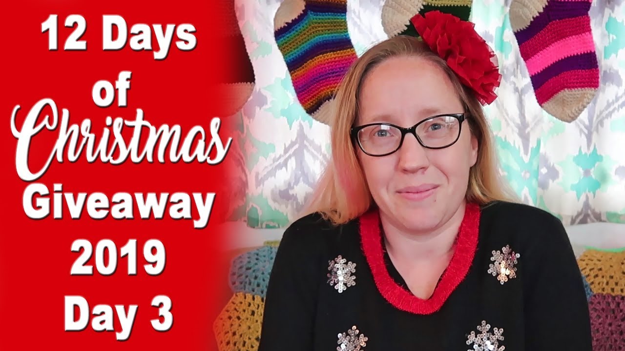 12 Days of Christmas Giveaway 2019 Day 3