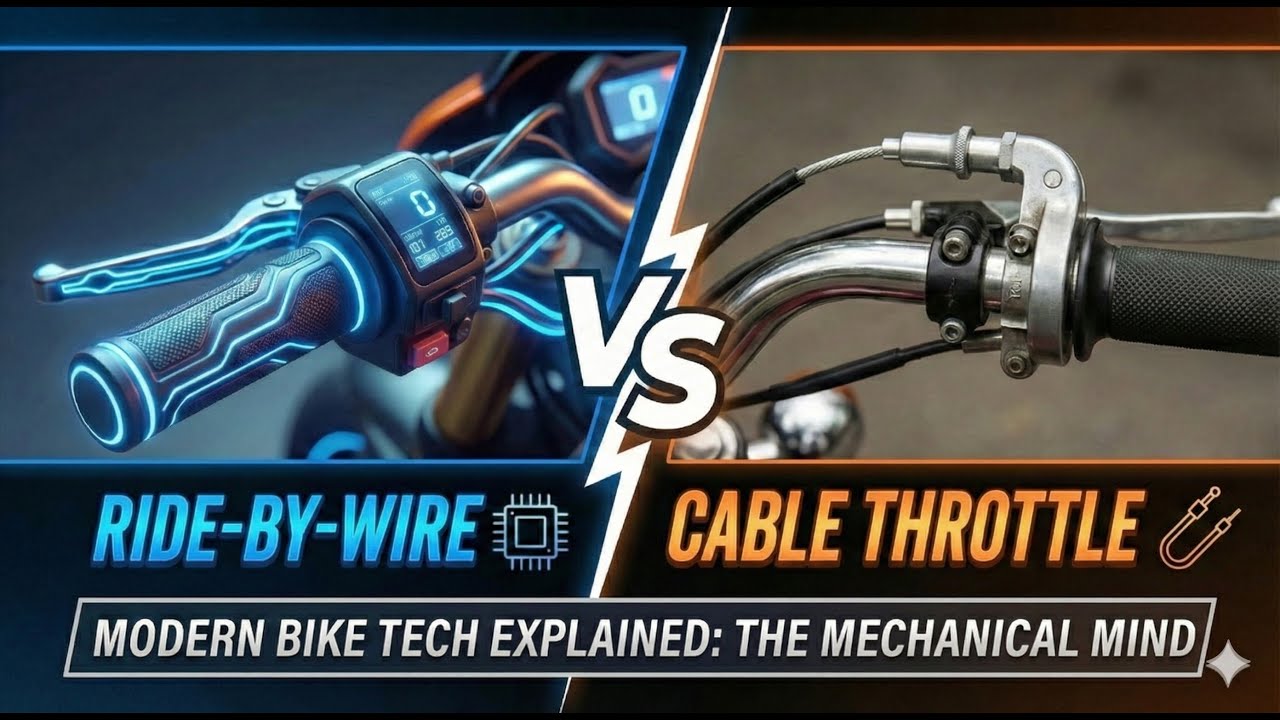 Modern Bike Tech Explained: Ride-By-Wire vs Cable Throttle | The  Mechanical Mind