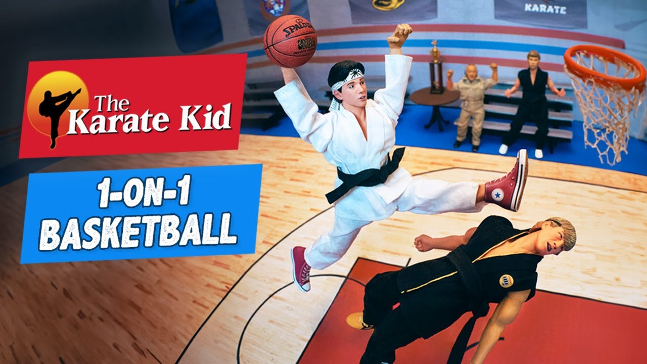 Баскетбольный матч «Karate Kid» 1 на 1 — Мияги-До против Кобра Кай!