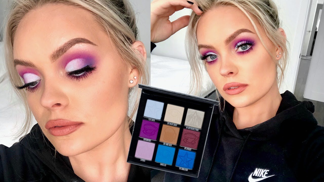 SHANE DAWSON X JEFFREE STAR MINI CONTROVERSY PALETTE MAKEUP TUTORIAL! - First Impression + Review