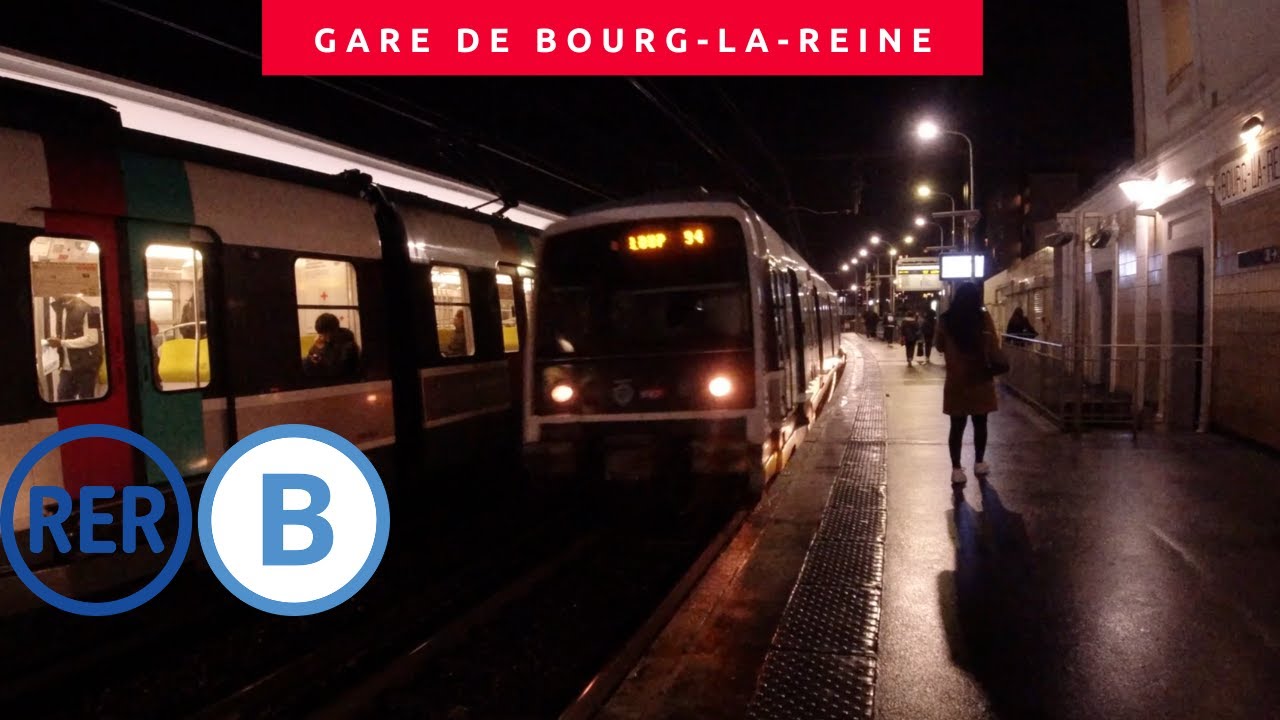 BOURG LA REINE STATION , GARE. ILE DE FRANCE.