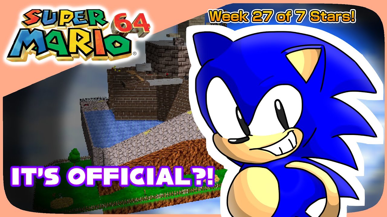 SM64PC'S OFFICIAL SONIC MOD IS COOL??? | 7SW 27 #sm64 #sonic