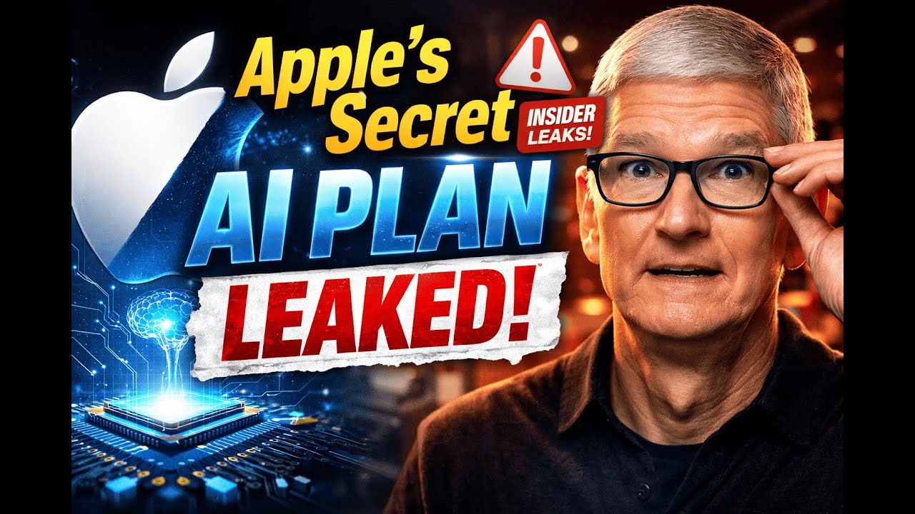Apple’s Secret AI Plan Just Leaked — This Changes Everything for 2026
