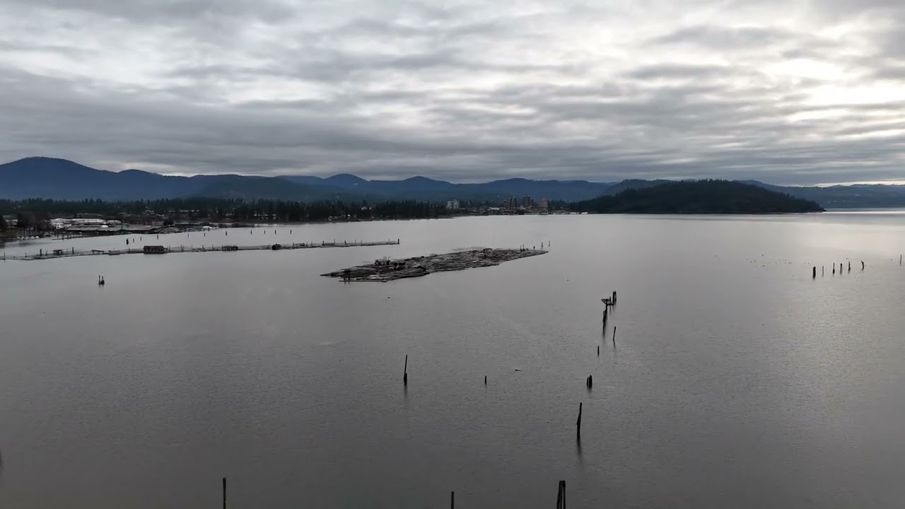 Cougar Bay, Coeur d'Alene lake