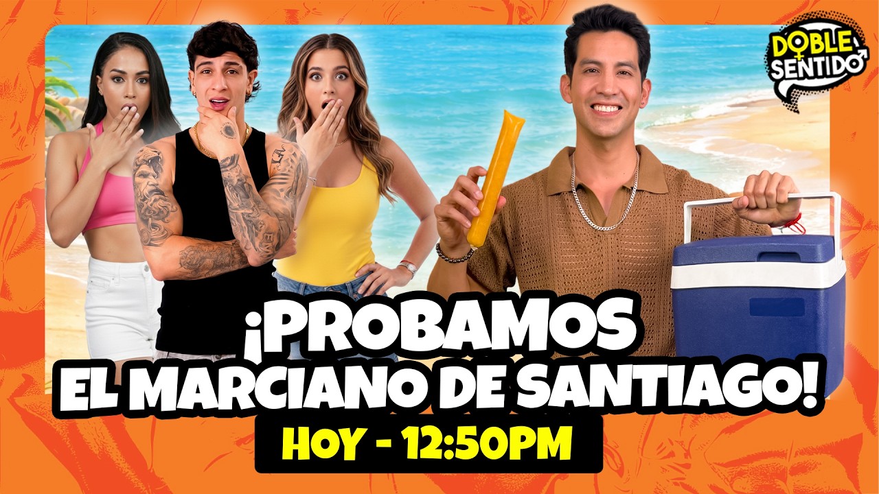 ¡PROBAMOS EL MARCIANO DE SANTIAGO SUÁREZ! | DOBLE SENTIDO | EN VIVO