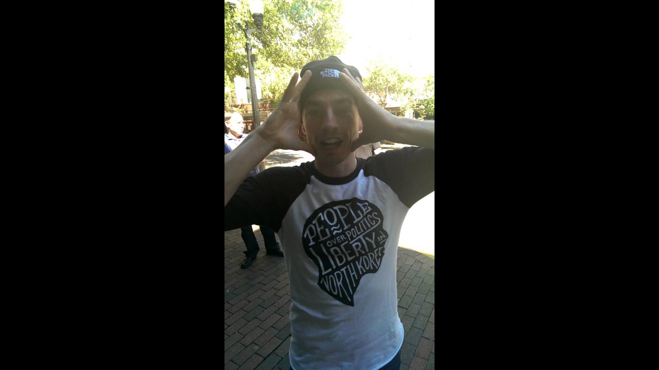 David Boyd from New Politics saying hello to me!