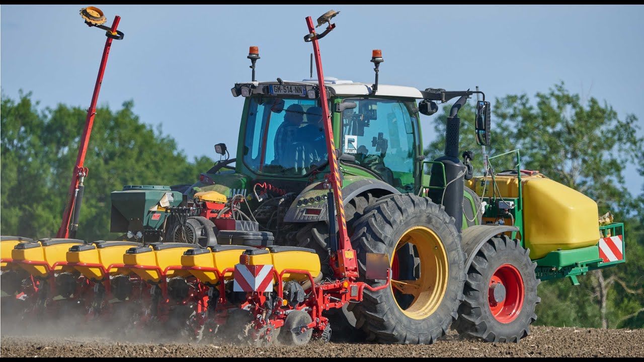 2 chantiers de semis ! Sorgho et Maïs 2025 !