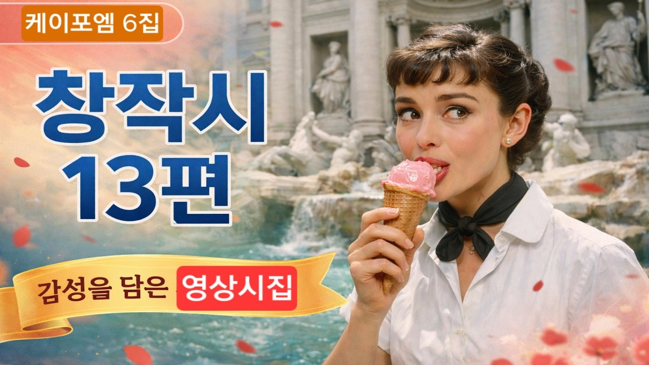 [시낭송] 케이포엠6집/현재시인들의 최고 창작시영상시집모음/낭송.영상 _차경녀