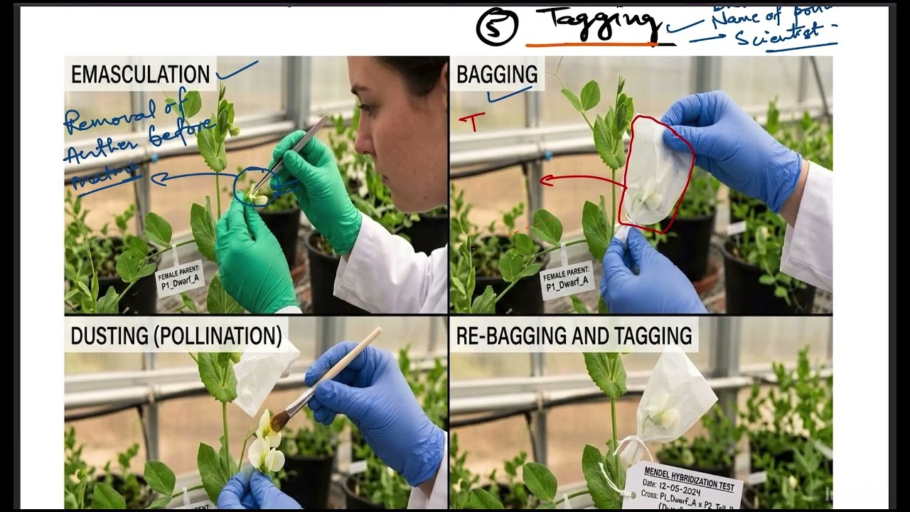 Mendelian genetics part 1 for class 12 / NEET 