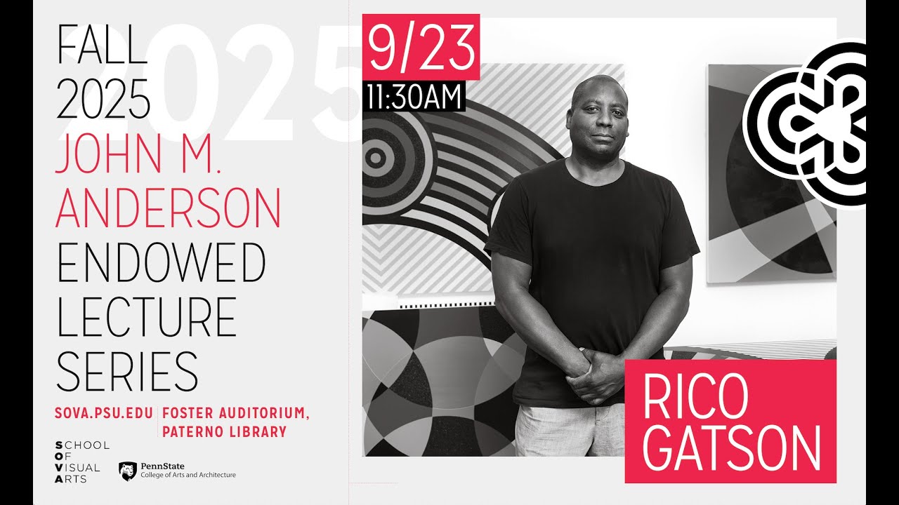 Rico Gatson - John M. Anderson Lecture Series 2025