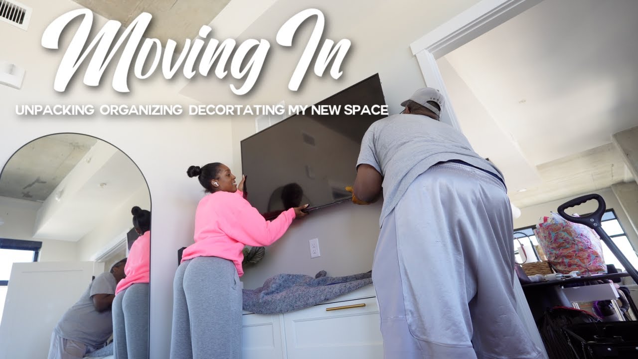 moving in | unpacking, organizing, and decorating