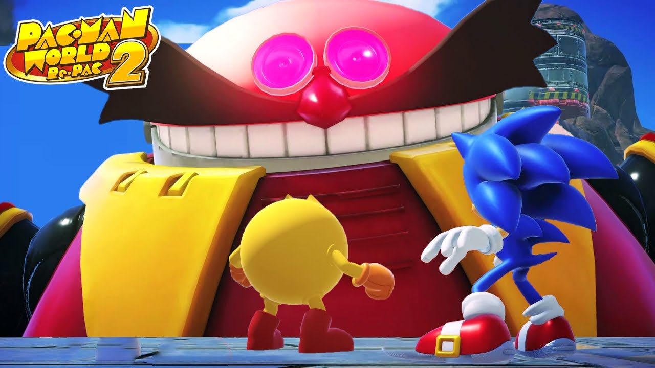 Pac-Sonic - Full Game Walkthrough (Sonic DLC in Pac-Man World 2 Re-Pac)