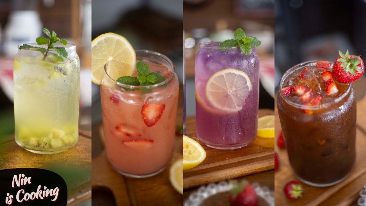Aesthetic & Simple Drink Ideas To Make At Home 🍹✨