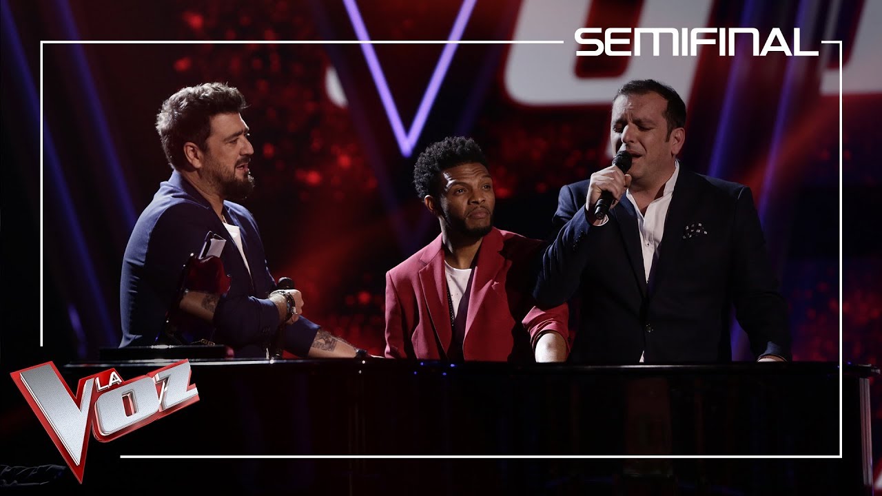 Antonio Orozco, Marcelino Damion y Javi Moya cantan 'Mi héroe' | Semifinal | La Voz Antena 3 2019