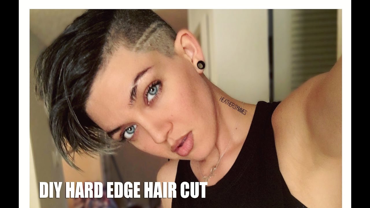 DIY HARD EDGE HAIR CUT