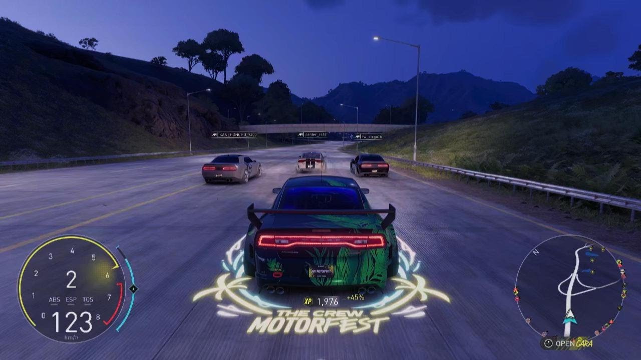 Group Cruising And Racing The Crew Motorfest Ps5. 