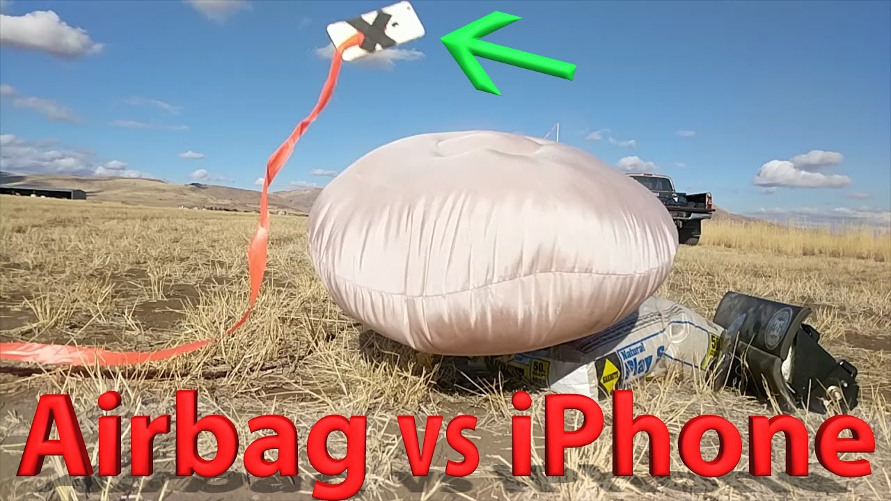 Airbag vs iPhone - How much force does an airbag have?