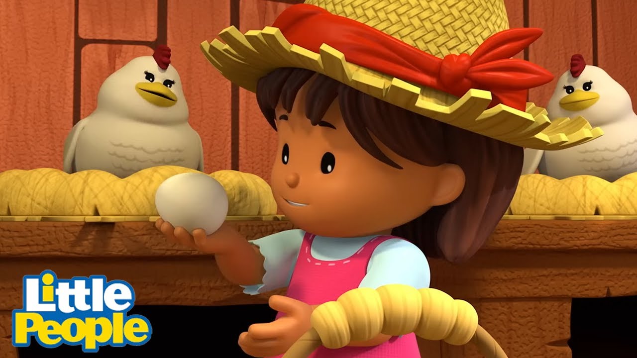 Mia spędza dzień na farmie | Kreskówki dla dzieci | Mali Odkrywcy - Little People