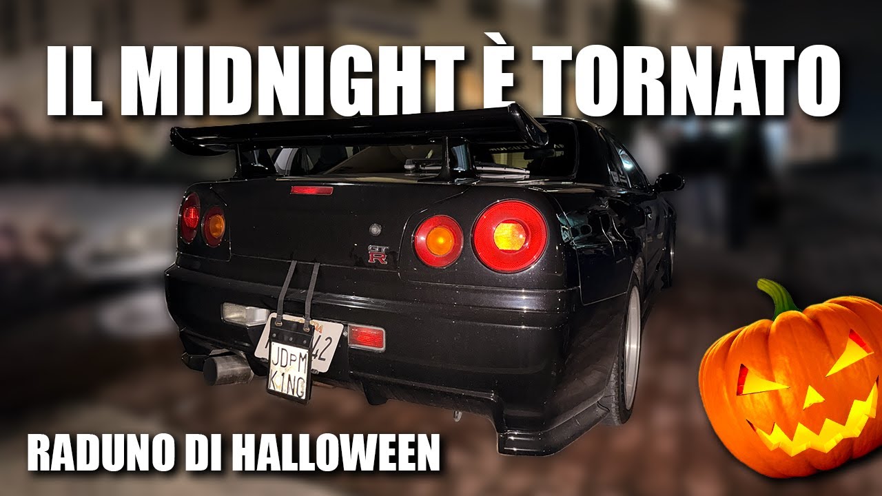 IL MIDNIGHT CLUB È TORNATO! 🏎️ RADUNO DI HALLOWEEN A CALCINAIA (PISA)