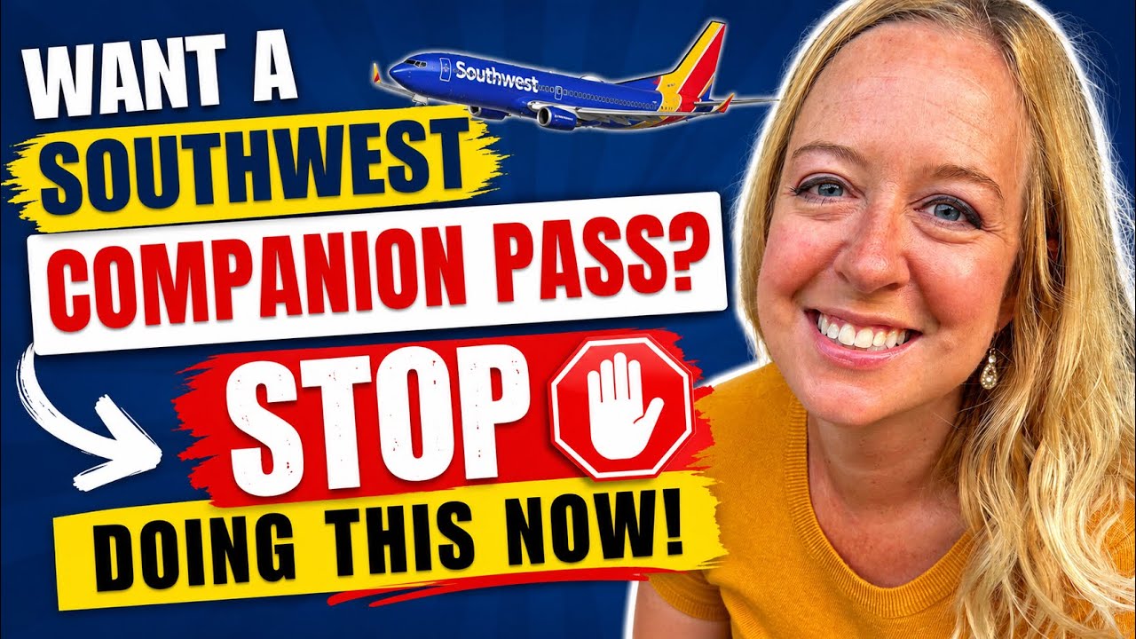 Хотите Southwest Companion Pass? ПРЕКРАТИТЕ открывать карты прямо сейчас! 🚨