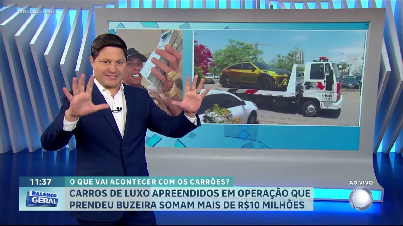 Carros de luxo apreendidos em operação que prendeu Buzeira valem mais de R$ 10 milhões