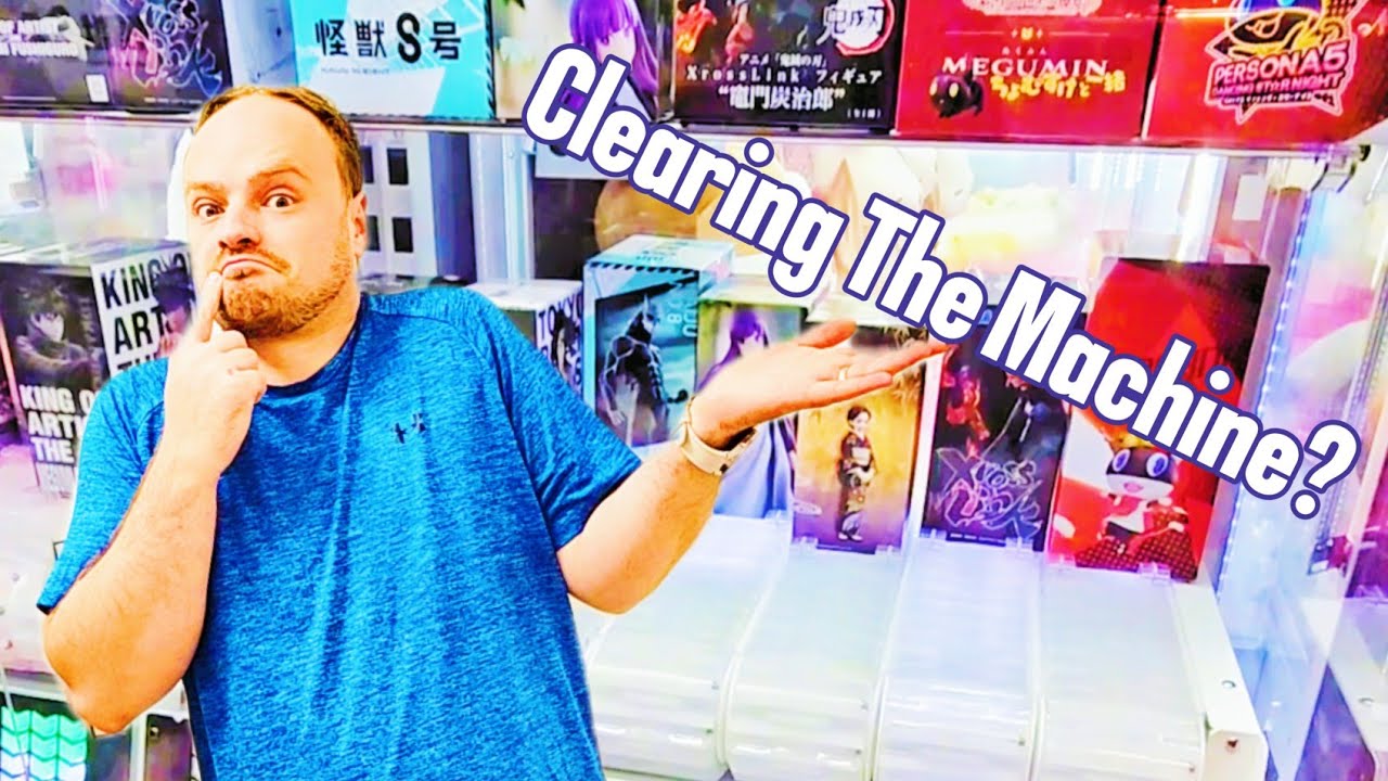 Can I Win Every Anime Figure in this Arcade Game?