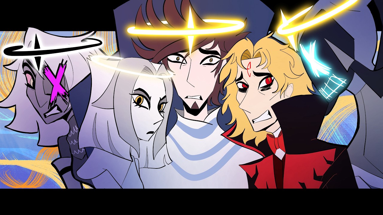 Divine Courtroom Drama | Hazbin Hotel Swap AU Animatic