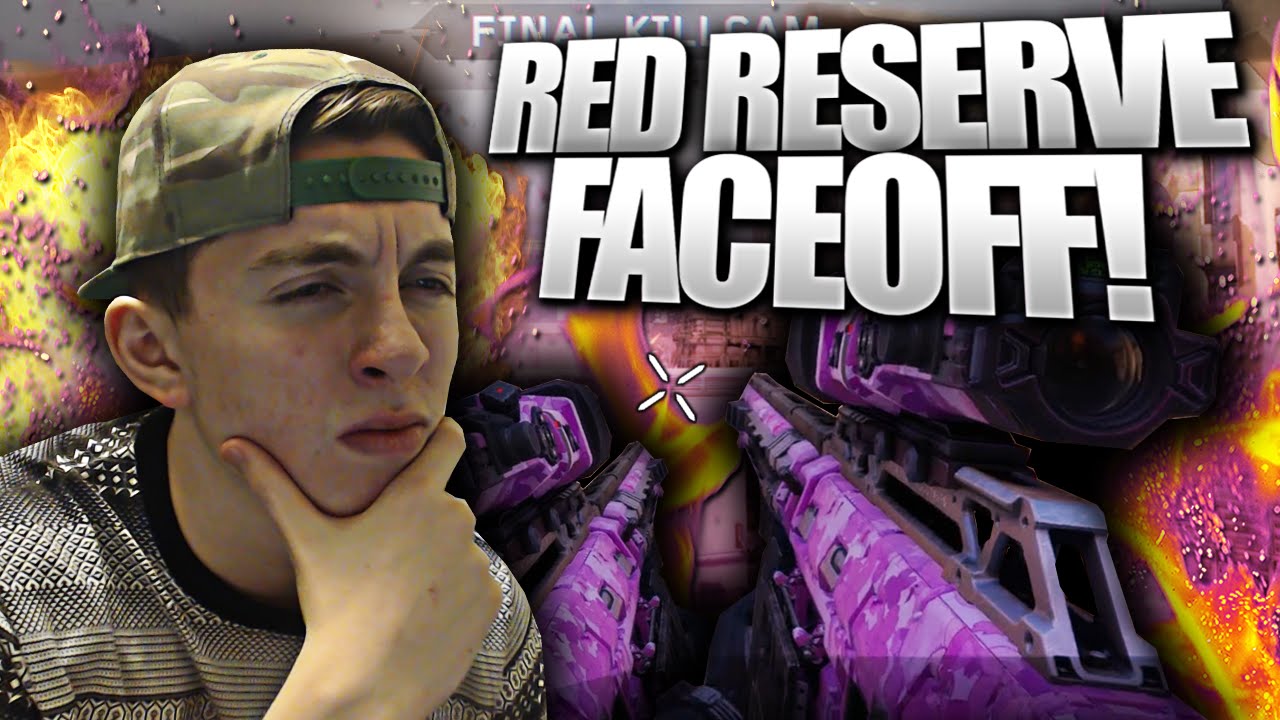 RED RESERVE TRICKSHOT FACEOFF! - I ACTUALLY HIT (Black Ops 3 Trickshotting)