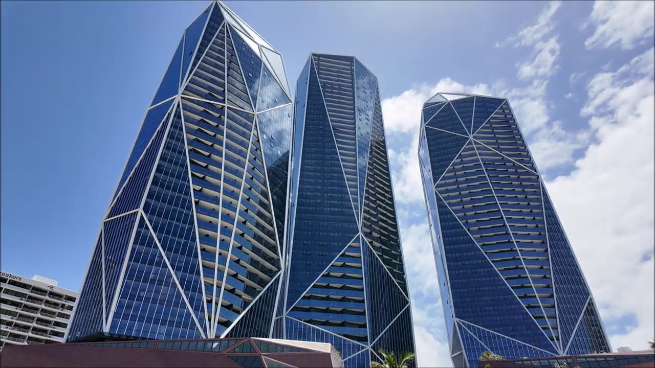 Gold Coast 2024 | The Langham, Room 2701, views around hotel and beach