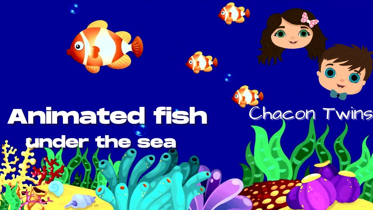 Animated Fish under the sea Tranquility #2 - Soothing Relaxation, Baby Lullaby Music,  Baby Sleep