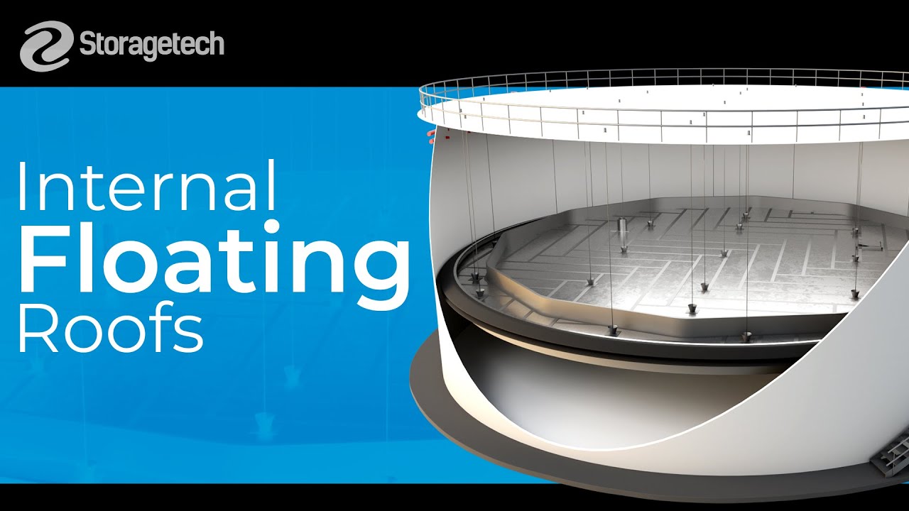 Storage Tank Internal Floating Roofs | Pontoon & Full Contact Aluminum & SS IFR, Mechanical Seals
