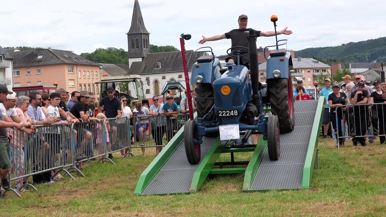6. Gro&szlig;es Oldtimer Traktortreffen in Waarken 21.07.2024 Luxembourg - Hochkelberg TV