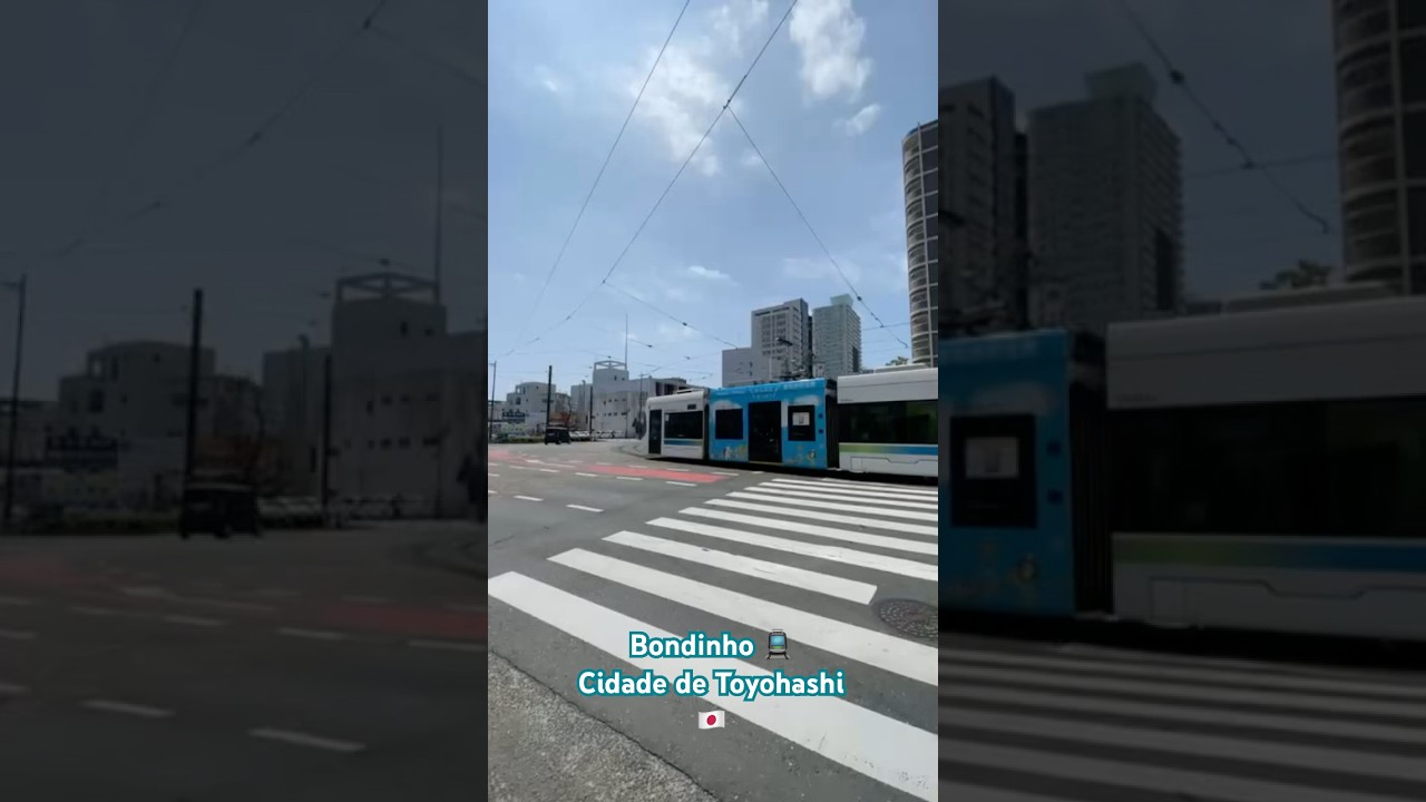 Bondinhos na cidade de toyohashi 🇯🇵